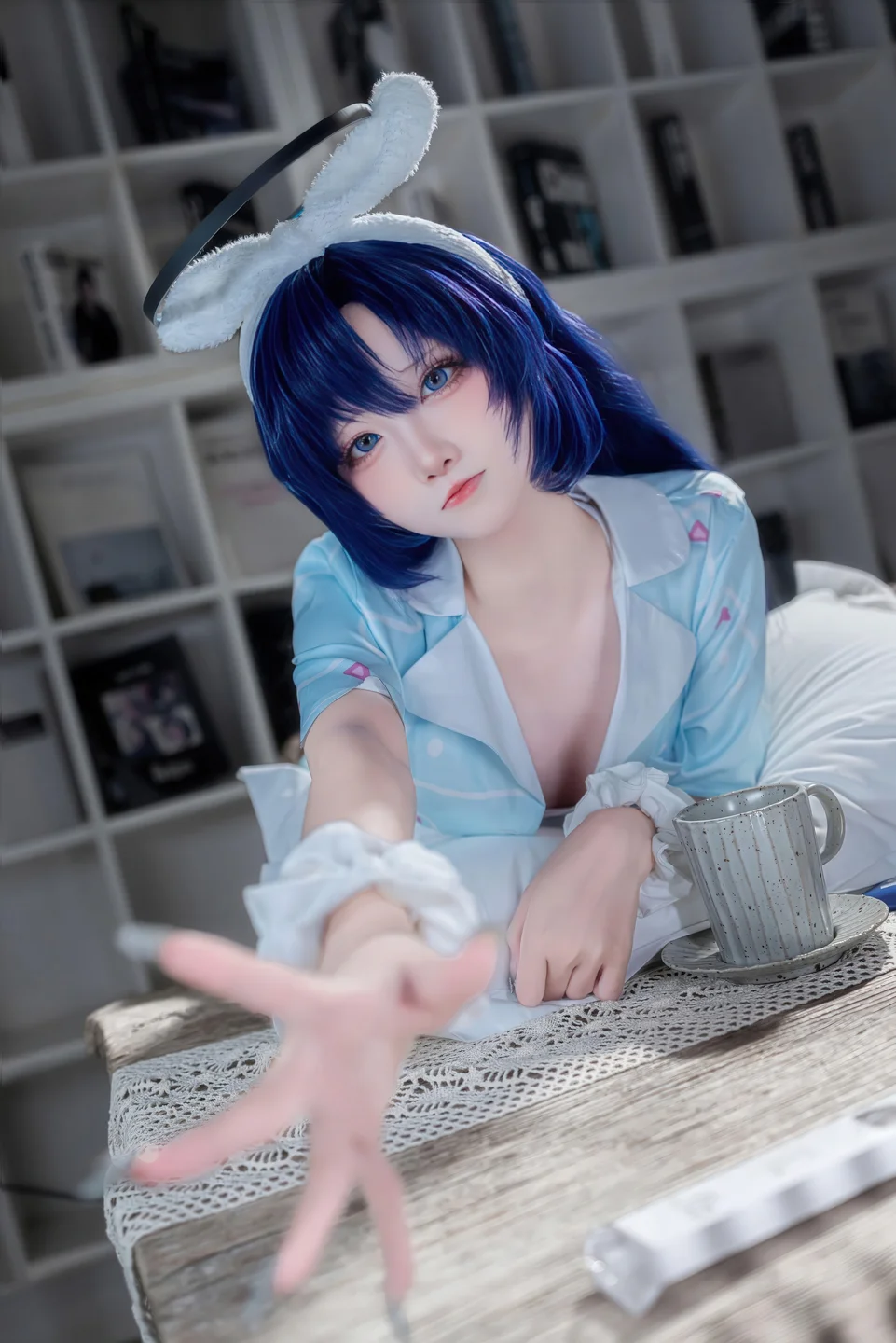 喜欢爱理吗 - No.011 优香睡衣 [35P-125MB] tg@simisebaisi 【丝足阁】004.webp